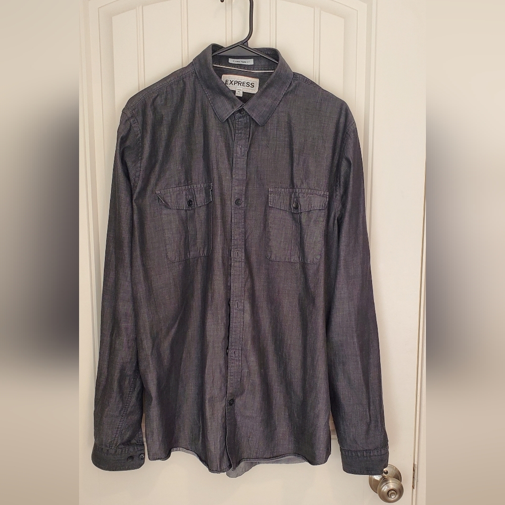 Express Men's Slim Fit Casual Shirt in size XL